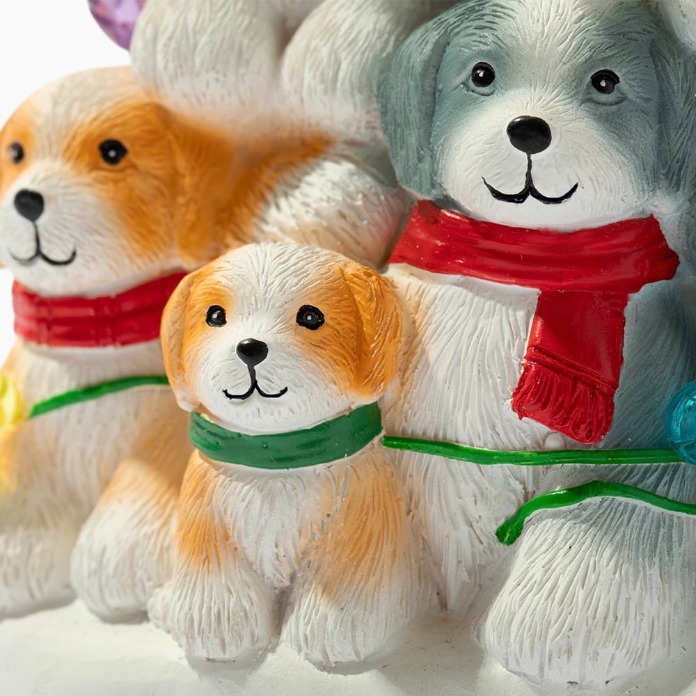 🔥LAST DAY SALE 49% OFF🎄Holiday Puppies Hand Crafted Light