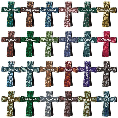 🔥LAST DAY 📖12 Pcs Magnetic Cross Bookmarks Gifts for Bible Study, Readers, Teachers, Students🌸✝️