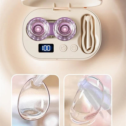 🔥Last Day 50% OFF - Ultrasonic Contact Lens Cleaner - Portable Machine with USB Charger