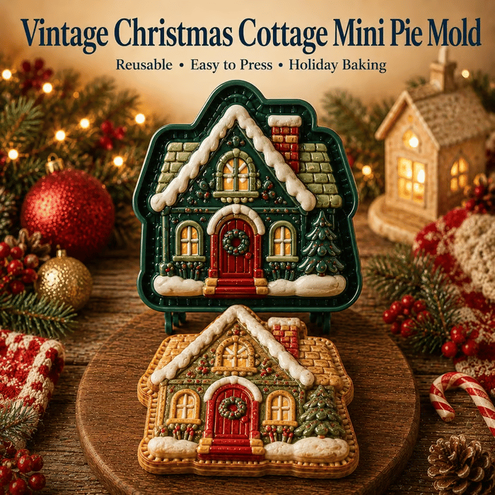 🎄LAST DAY SALE Only $9.99!!🍪Christmas Baking Moulds – 9Festive Designs 🎄