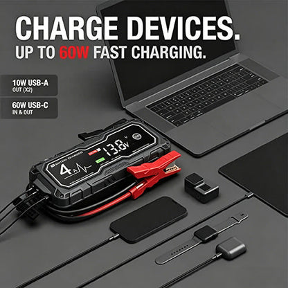 🔥🔥 Father's Day Special: Limited-Time! 49% OFF & 💥 Boost X GBX155 4250A Car Jump Starter — Suitable for 10.0L Gasoline & 8.0L Diesel Engines