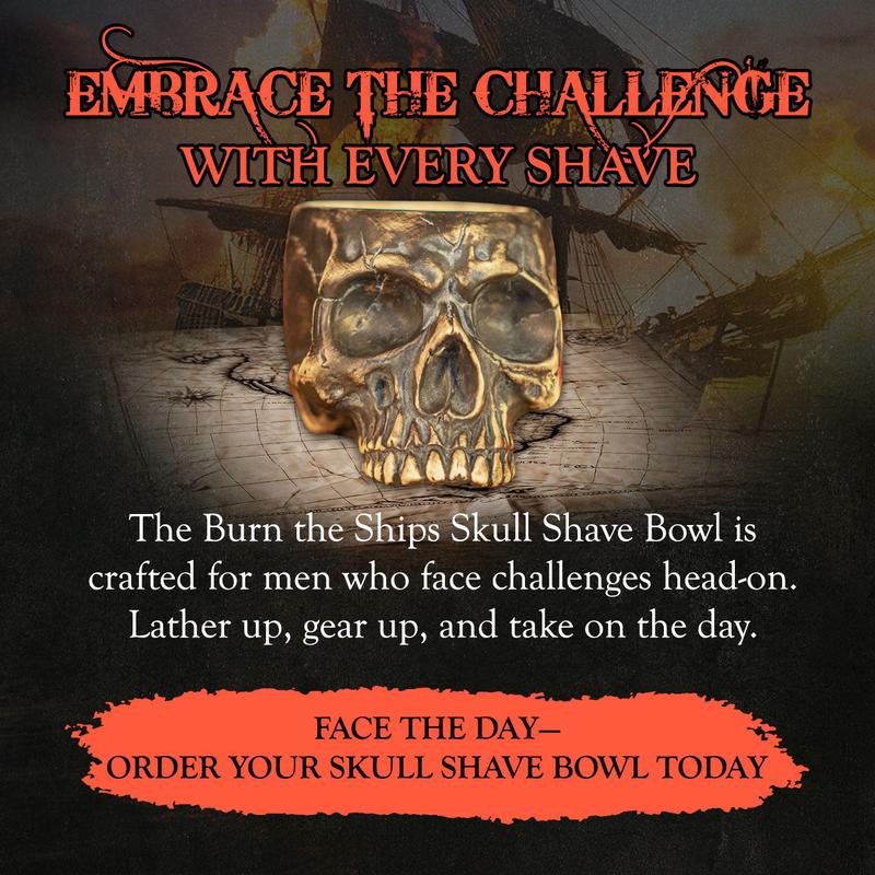 🔥Last 4 hours Sale: Save 50% - ☠️Handmade Skull Lather Bowl