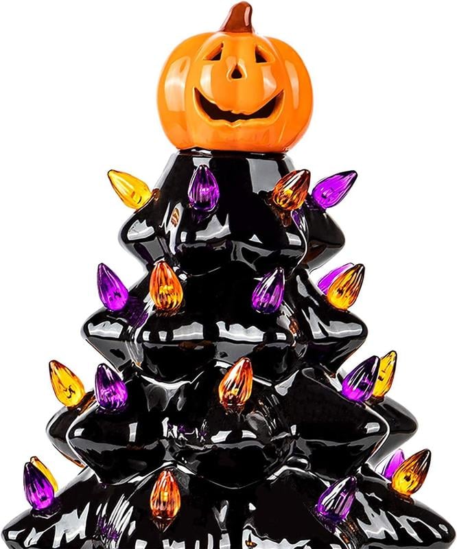 🔥Last 48 hours 57% off -🎄🎃 Halloween Ceramic Christmas Tree ✨