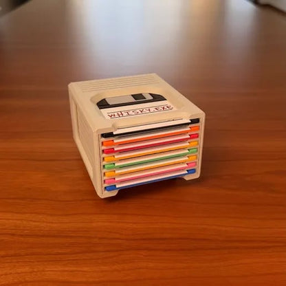 THE RETRO-TECH COASTER HOLDER💾