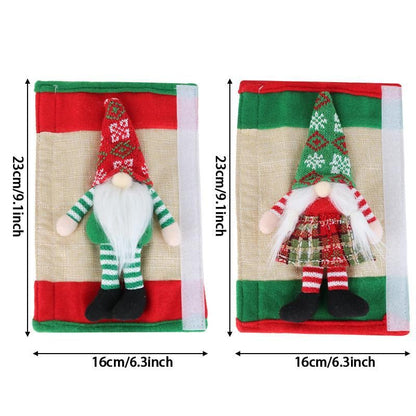 🎅Early Christmas 50%OFF🎅2 set Christmas Gnome Design Fridge Door Handle Cover