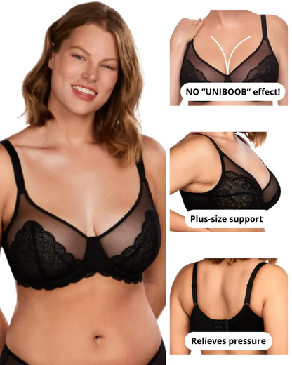 Full Coverage Lace Minimizer Bra