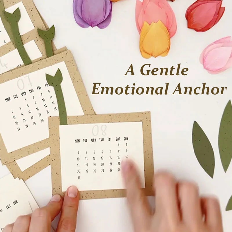 🌸2026 Tulip Emotional Support Calendar