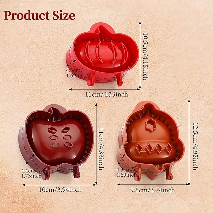 🔥Last Day 50% OFF - 🎃Halloween/🎄Christmas One-Press Hand Pie Maker