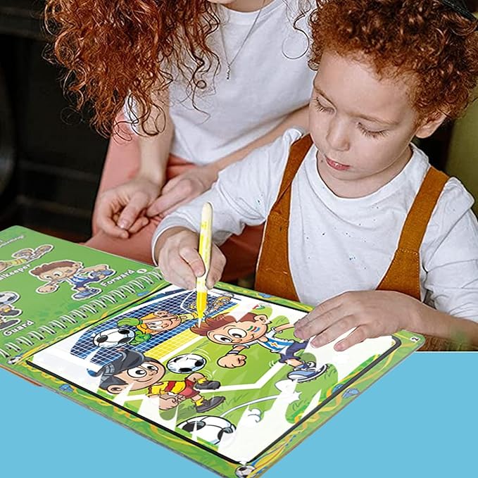 🔥Last 4 hours Sale: Save 50%- Reusable Magic Water Doodle Book