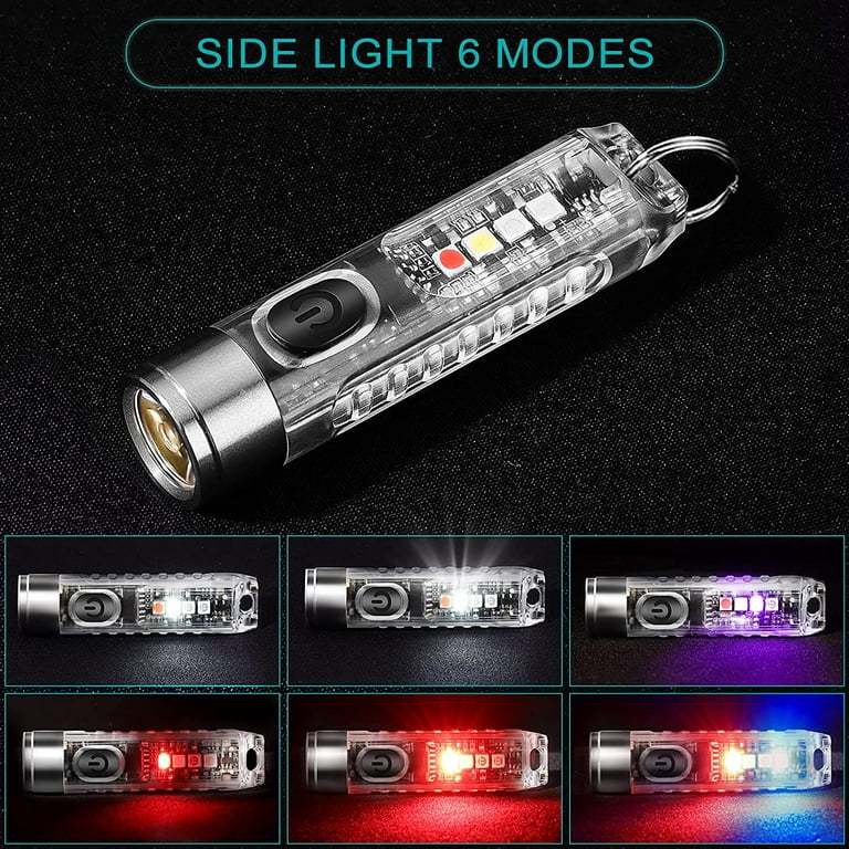 ✨ Rechargeable Mini Tactical Keychain Flashlight🔥