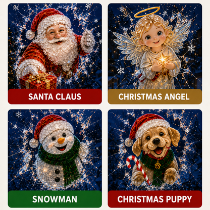 😍Santa Claus window stickers