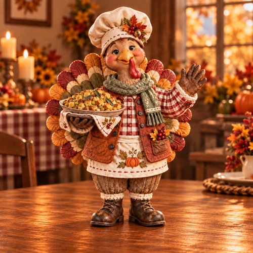 Thanksgiving-Themed Art Decorations