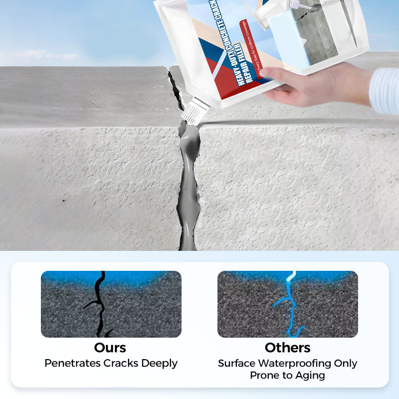 🔥New Upgrade🔥Heavy-Duty Concrete Crack Repair Adhesive✨