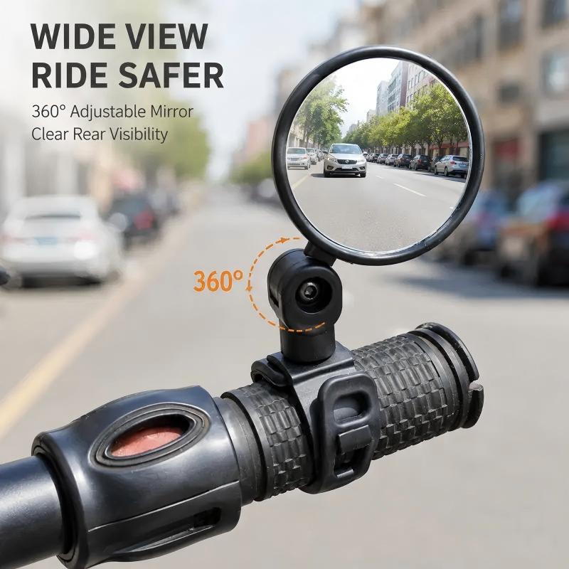 Bicycle Handlebar Convex Rearview Mirror
