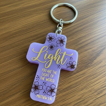 🔥LAST DAY ✝️Inspirational Cross Pendants & Keychains✨Crafted by Hand