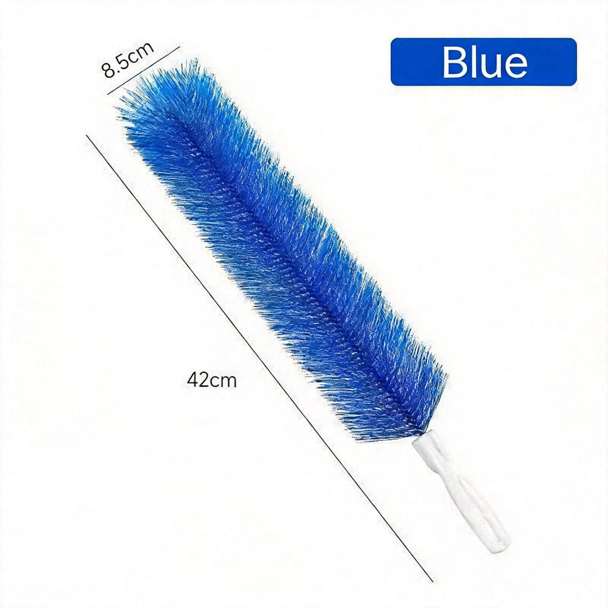 Long-handled, bendable, multi-purpose duster for fan cleaning