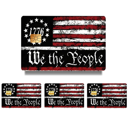 🗽1776 "We the People" Credit Card Skin