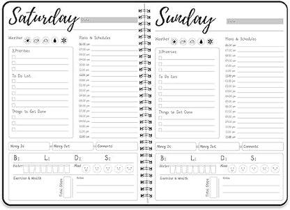 📚ADHD Planner Time Blocking❤️