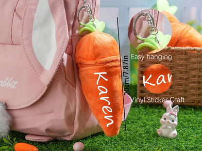 ⚡️FLASH SALE 49% OFF - 🥕Custom Easter Plush Rabbit Keychain