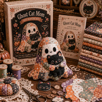 🔥40% Off Last Day - 👻 Little Ghost’s Cozy Halloween DIY Patchwork Kit