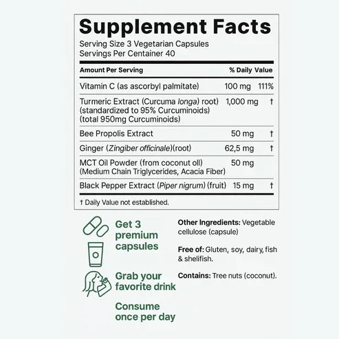 Nivelle Turmeric Curcumin
