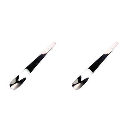 316L Stainless Steel Dessert Spade Spoon, Mirror Polished Thick Multi‑Purpose