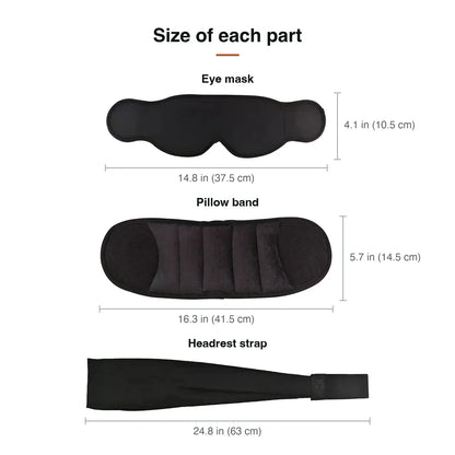🖤 Black Friday Deals Are Here –🔥Premium 3-in-1 Travel Sleep Set🔥