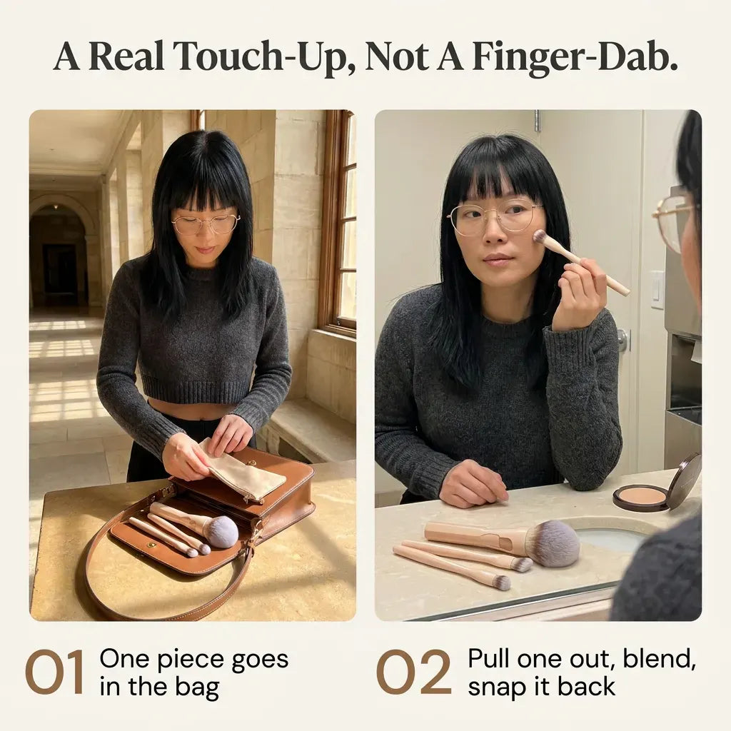 MorphBrush 4-in-1 - Magnetic Makeup Brush