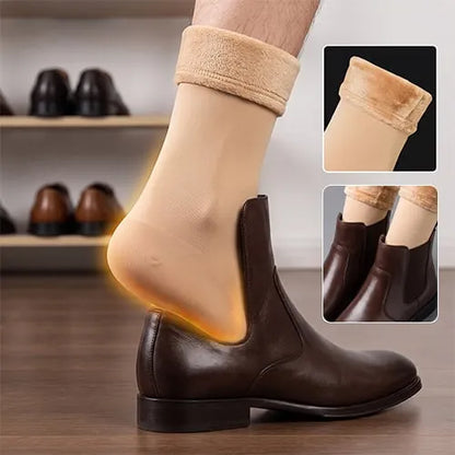 Winter soft plush floor socks