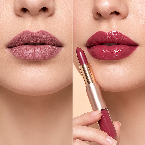 💄 2-in-1 Dual-Ended Lip Set – Matte Color & Glossy Shine, 3-Piece Set