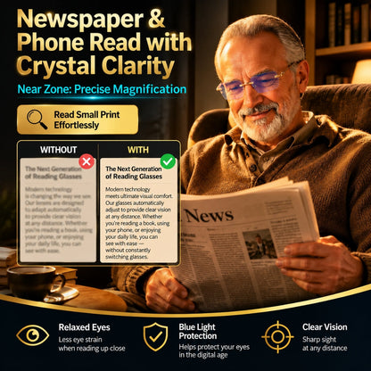 💥Limited-Time Offer–Save 50%🔥No Eye Exam & No Lens Switching - A Glasses Revolution!💥