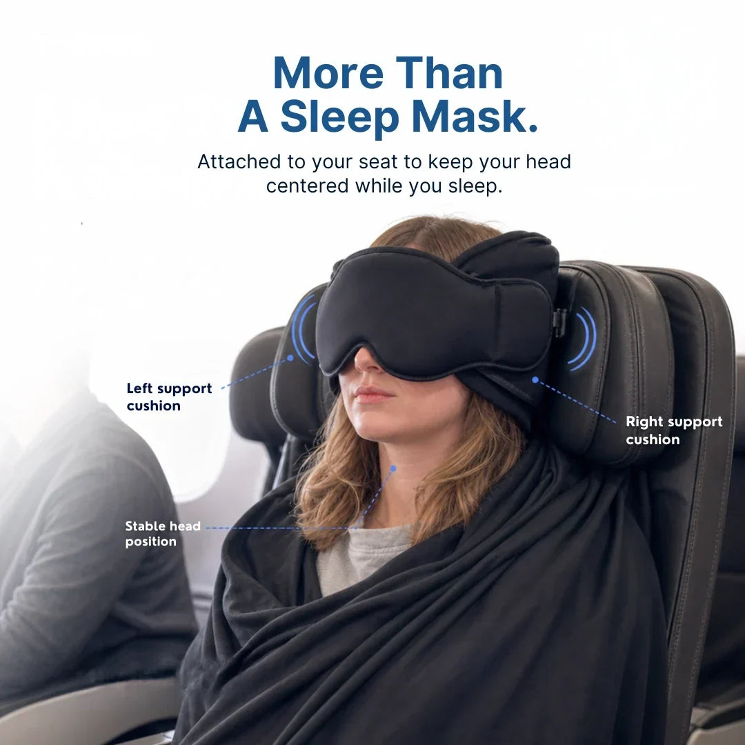 🖤 Black Friday Deals Are Here –🔥Premium 3-in-1 Travel Sleep Set🔥