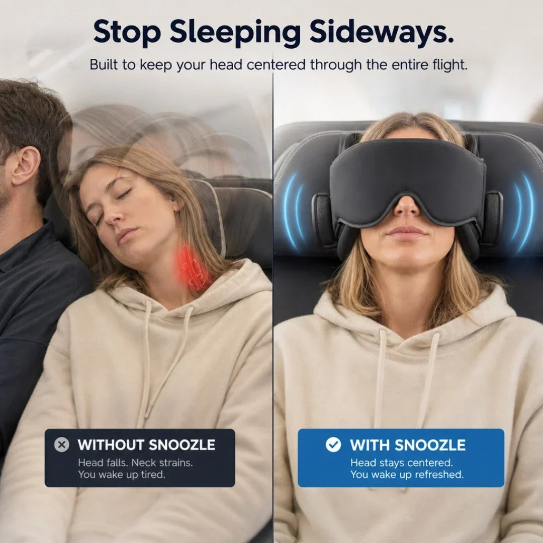 🖤 Black Friday Deals Are Here –🔥Premium 3-in-1 Travel Sleep Set🔥