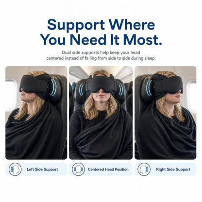 🖤 Black Friday Deals Are Here –🔥Premium 3-in-1 Travel Sleep Set🔥