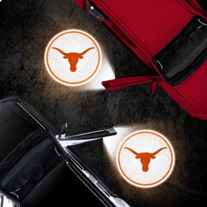 American College Football Team Logo Car Door Projector Lights