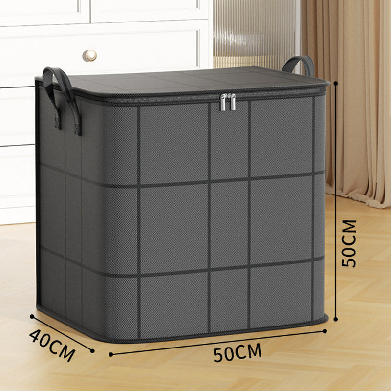 Large Foldable Storage Organizer Bag – Reinforced, Zippered & Spacious