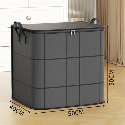 Large Foldable Storage Organizer Bag – Reinforced, Zippered & Spacious