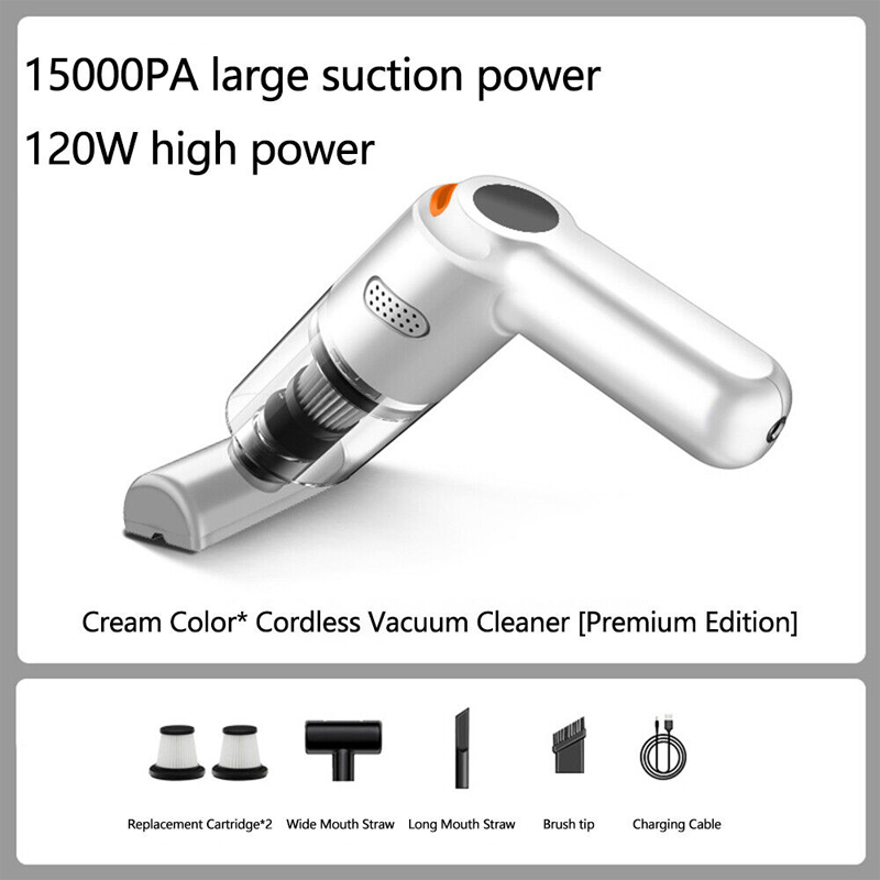 ⏳Time-Limited Special⏰🧹 Cordless Car Vacuum – 10000Pa Suction & 4000mAh Battery 🚗