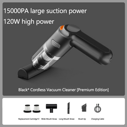 ⏳Time-Limited Special⏰🧹 Cordless Car Vacuum – 10000Pa Suction & 4000mAh Battery 🚗