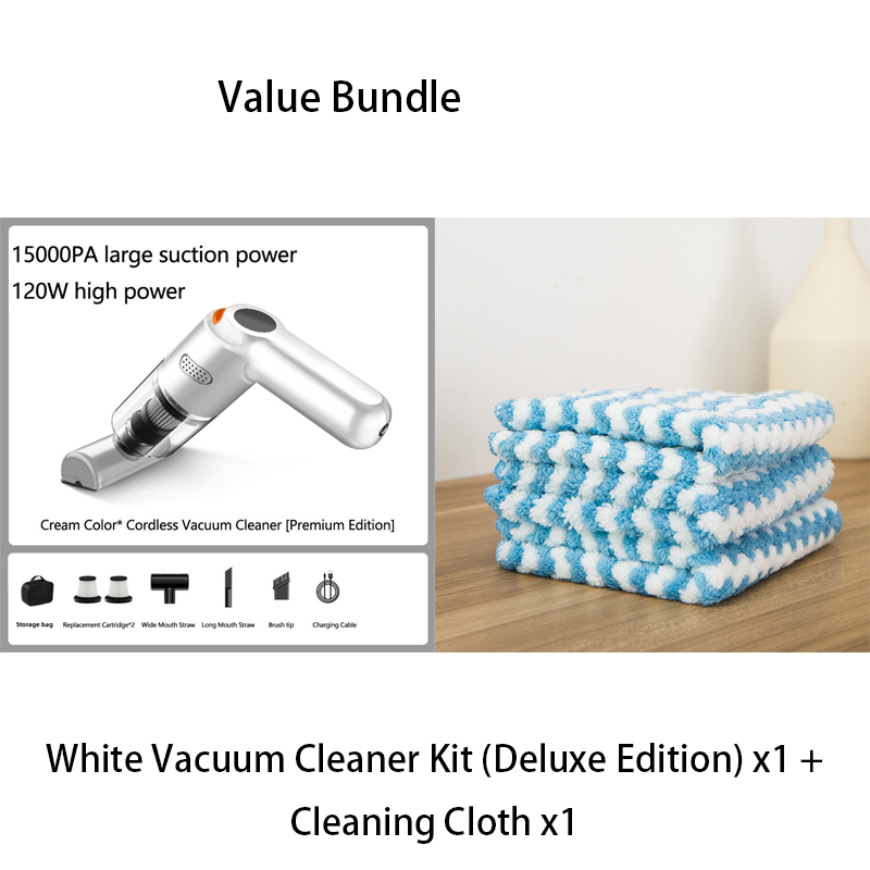 ⏳Time-Limited Special⏰🧹 Cordless Car Vacuum – 10000Pa Suction & 4000mAh Battery 🚗