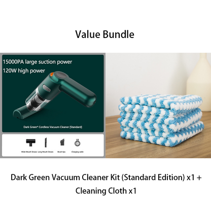 ⏳Time-Limited Special⏰🧹 Cordless Car Vacuum – 10000Pa Suction & 4000mAh Battery 🚗