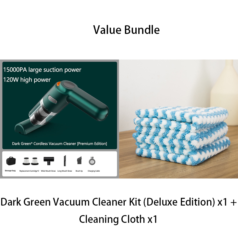 ⏳Time-Limited Special⏰🧹 Cordless Car Vacuum – 10000Pa Suction & 4000mAh Battery 🚗