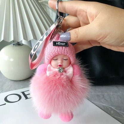 🥳2026 HOT SALE🥳💞50K+ SOLD! 🧸✨ 50% OFF! Soft Plush Doll Keychain – ultra-soft & irresistibly cute. Brighten your mood, cuddle anytime. Perfect for bags, keys & gifts! 💖💚