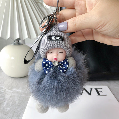 🥳2026 HOT SALE🥳💞50K+ SOLD! 🧸✨ 50% OFF! Soft Plush Doll Keychain – ultra-soft & irresistibly cute. Brighten your mood, cuddle anytime. Perfect for bags, keys & gifts! 💖💚