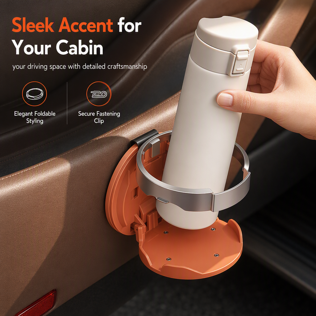 🔥Black Friday Deal🚗Universal Foldable Car Cup Holder