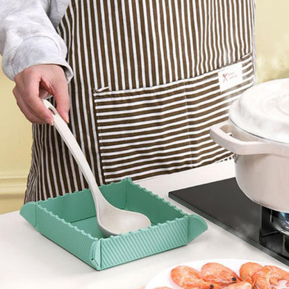 🎁Black Friday Sale - Limited time 49% OFF🍳Magnetic Silicone Trivet 🧲 | Foldable Pot Mat & Small Kitchen Tray