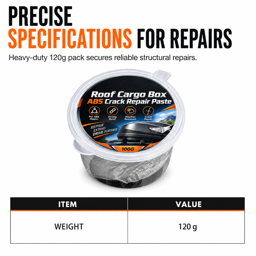 🚗 Car Roof Box Crack Repair Compound