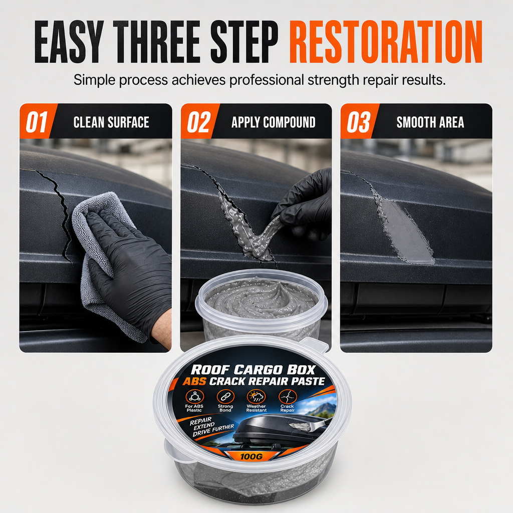 🚗 Car Roof Box Crack Repair Compound