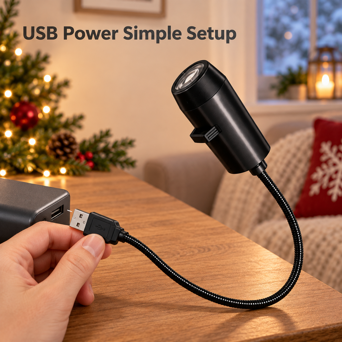 USB plug held beside a USB port before connection